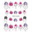 1pcs Nail Sticker Butterfly Flower Water Transfer Decal Sliders for Nail Art Decoration Tattoo Manicure Wraps Tools Tip JISTZ508