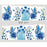 1pcs Nail Sticker Butterfly Flower Water Transfer Decal Sliders for Nail Art Decoration Tattoo Manicure Wraps Tools Tip JISTZ508